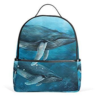 Lightweight backpack canvas school bag children boys and girls