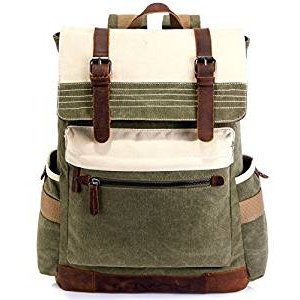 Rucksack, retro School backpack, fashion backpack computer backpack Female Male 15 inches