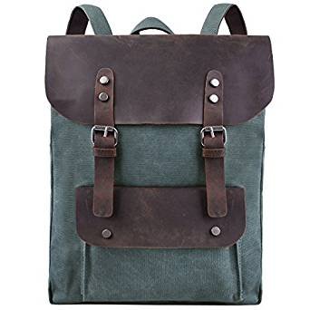 Computer backpack retro canvas shoulder bag backpack bag