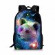 School backpack girl boy cute menu backpack schoolbag outdoor photography